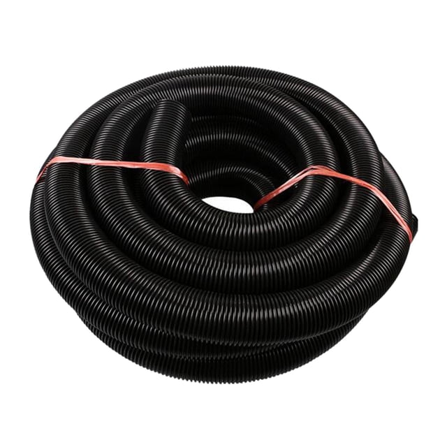 Luzkey Industrial Vacuum Cleaner Thread Hose//Tube Inner 32mm 3/4/5M Long Water Absorption Machine Straws Vacuum Cleaner Parts - Black, 5M