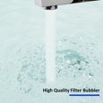 thumbnail image 3 of Recessed Wall Mounted Brass Basin Faucet with Ceramic Cartridge Included-LIVINGbasics®, 3 of 5