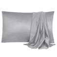 thumbnail image 1 of Unique Bargains Luxury Satin Pillowcase Cool Silk Pillow Case Cover, 1 of 9
