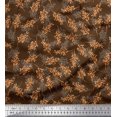 thumbnail image 1 of Soimoi Crepe Silk Fabric Berries Fruits Fabric Prints By Yard 42 Inch Wide, 1 of 3