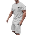 thumbnail image 5 of Men's Suits Quick-Dit Summer Tracksuit for Everyday Casual Outdoor Travel Performance Athletic Set, 5 of 5