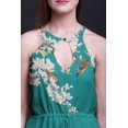 thumbnail image 3 of Bimba Bird Ladies Sleeveless Long Print Maxi Dress with Side Slits Summer Wear-XX-Large, 3 of 6