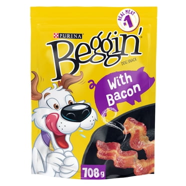 Beggin' Lanières au Bacon, Gâteries pour Chiens Tendres 708g