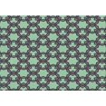 thumbnail image 1 of Ahgly Company Tapis Rectangulaire d'Intérieur Lavable en Machine Violet Transitionnel, 2 Pieds x 4 Pieds, 1 of 7