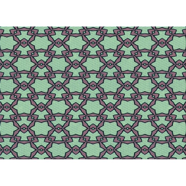 Ahgly Company Tapis Rectangulaire d'Intérieur Lavable en Machine Violet Transitionnel, 2 Pieds x 4 Pieds