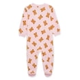 thumbnail image 2 of George Baby Girls' Micro Fleece Sleeper, 2 of 2
