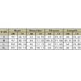 thumbnail image 3 of Women V-Neck Long Sleeve Knit Pullover Tops Striped Sweaters Khaki S, 3 of 3