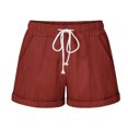 thumbnail image 1 of Birdeem Shorts for Women Womens Fashionable Solid Color Three Way Pants with Drawstring Shorts, 1 of 1