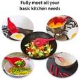 thumbnail image 2 of Amdohai 5PCS Kitchen Cooking Utensil Set Silicone Cooking Utensil Set Non-stick, 2 of 7