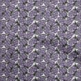 thumbnail image 1 of oneOone Tissu Jersey Coton Violet Tropical Feuille Texturée Matériel de Robe Tissu Imprimé Tissu au Mètre 58 Pouces de Large, 1 of 4