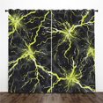 thumbnail image 1 of Nature Kitchen Curtains Lemon Tree Branches Yummy Delicious Gardening Design, Window Drapes for Cafe Decor, Fabric 2 Panels 42x63 Inch, 1 of 4