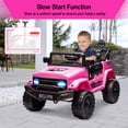 thumbnail image 1 of AKDSteel 12v Two-Seater Kids Electric Ride On Truck With Parent Remote, Suspension System, Led Lights, And Music Player, Battery Powered Car For Boys And Girls, 1 of 7