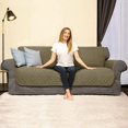 thumbnail image 2 of 2024 Housse de Sofa Réversible 1 Pce Matelassée (Sofa TG Taupe), 2 of 6