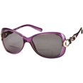 thumbnail image 1 of Readers .com le Delia Lunettes de Lecture Bifocales Lecteur Soleil, Style Rétro Carré pour Femmes (Violet +2,00), 1 of 4