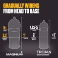 thumbnail image 3 of Trojan Magnum Extra Large Lubricated Latex Condoms, 36 Count, 3 of 7