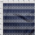 thumbnail image 3 of oneOone Velvet Navy Blue Fabric Block Craft Projects Decor Fabric Printed By The Yard 58 Inch Wide, 3 of 5
