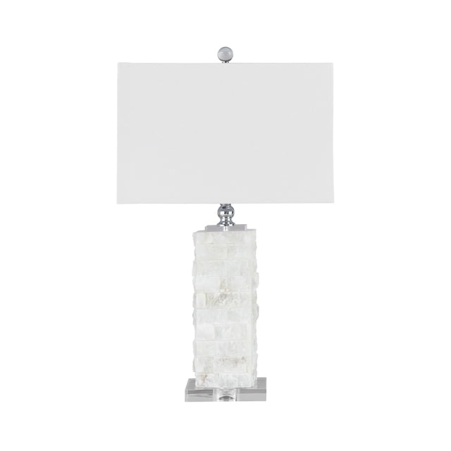 Signature Design by Ashley Malise Alabaster Table Lamp in White