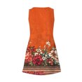 thumbnail image 5 of Ovzne Robes pour Femmes Robe d'Été Robe d'Été Décontractée pour Femmes Mode Imprimée Poche Sans Manches Robe à Col en V Robe d'Été Imprimée Liquidation, 5 of 5