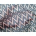 thumbnail image 4 of oneOone Silk Tabby Fabric Chevron Ikat Print Fabric By Yard 42 Inch Wide, 4 of 4