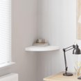 thumbnail image 1 of vidaXL Floating Corner Shelf White 35x35x3.8 cm MDF, 1 of 5