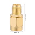 thumbnail image 1 of SMA Adapter, Coaxial Connector, RF Coaxial Adapter 5pcs 0-6Ghz For Antenna And GPS Base Stations, 1 of 8