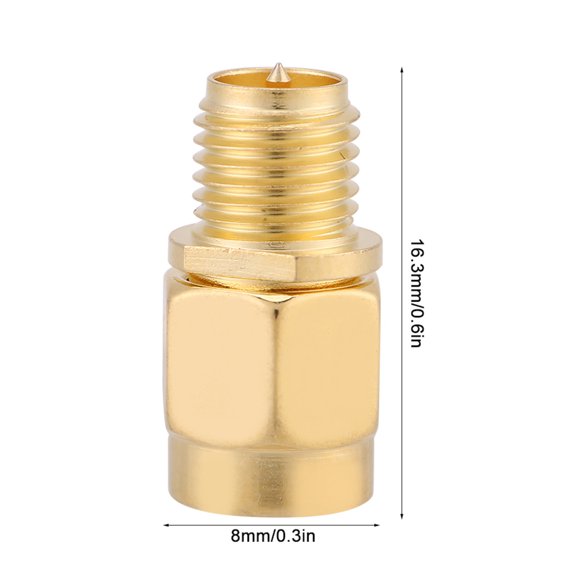 SMA Adapter, Coaxial Connector, RF Coaxial Adapter 5pcs 0-6Ghz For Antenna And GPS Base Stations