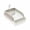 Grey, variant on Meitianfacai Semi-Enclosed High-Sided Cat Litter Box with Removable Cover Splash-Proof Design Extra Space for Adult Cats Included Litter Scoop Pet Toilet Odor Control (Gray)
