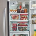 thumbnail image 2 of Rubbermaid Food Storage Container with Easy Find Lid, 5.7 Liter, Red, 2 of 6