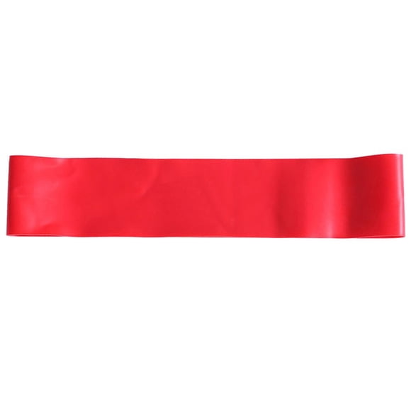 fastboy Yoga Resistance Band Indoor Outdoor Fitness Strength Training Latex Elastic Resistance Strap, 600x50x0.9mm, Red