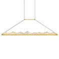 thumbnail image 3 of Himalayas Integrated LED Brass Chandelier, 3 of 3