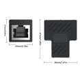 thumbnail image 4 of stanreset Lot de 2 Répartiteurs de Câbles Internet Portable Professionnel Double Port Connecteur Ethernet pour Ordinateur Portable Accessoires, 4 of 8