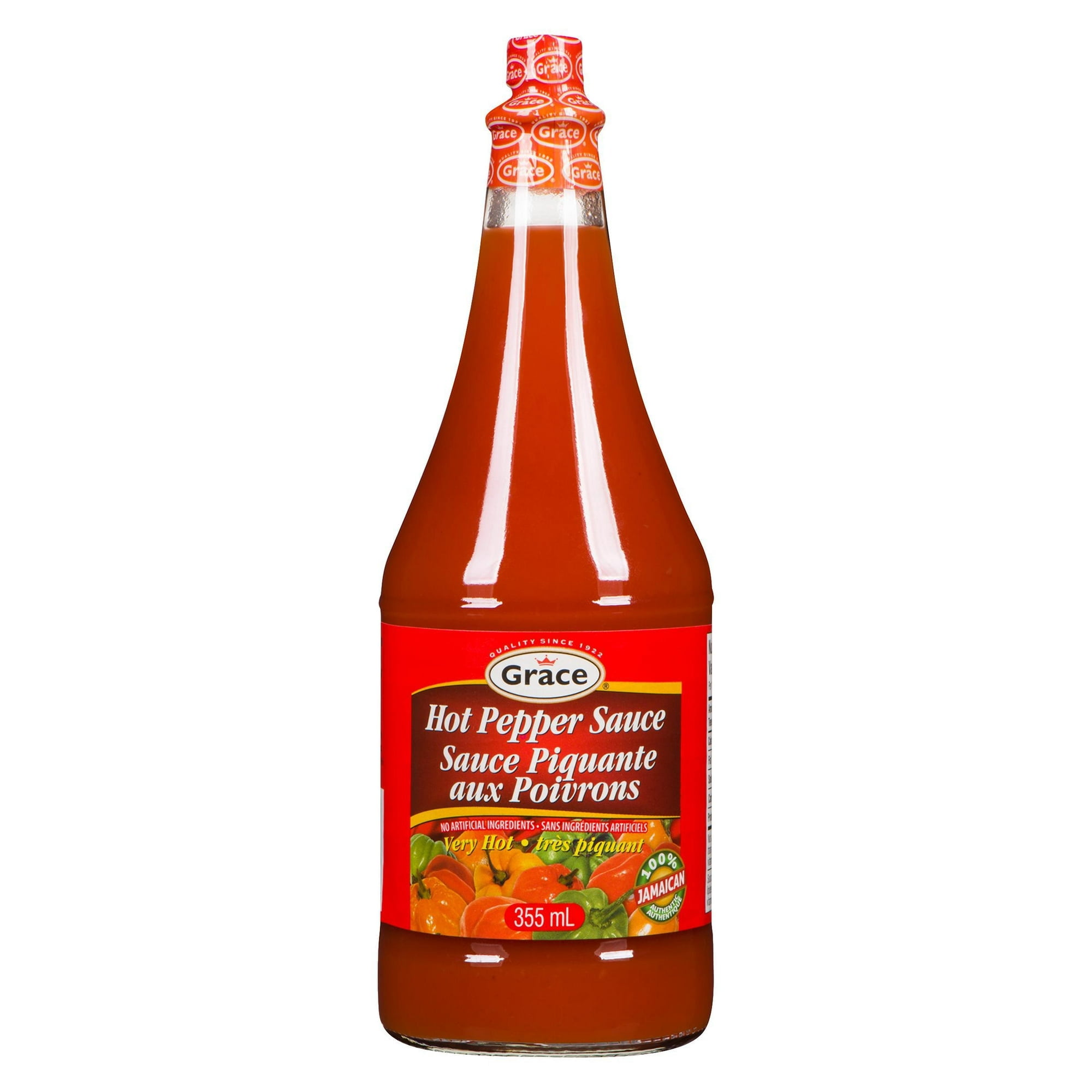 Grace Hot Pepper Sauce, 355ml Bottle