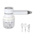 thumbnail image 2 of Transemion Wireless Electric Food Mixer Hand Blender Waterproof Egg Beater Baking White, 2 of 6