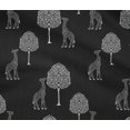 thumbnail image 4 of oneOone Cotton Flex Fabric Tree & Giraffe Block Fabric Prints By Yard 40 Inch Wide, 4 of 4