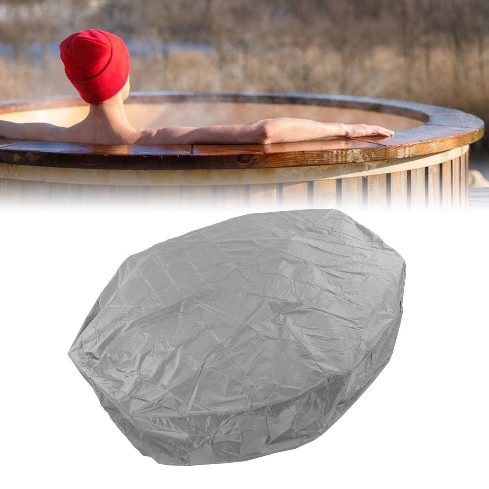 Round Bathtub Cover Outdoor  Covers Outdoor Furniture Covers Outdoor Canopy Cover Round Pool Cover Protector With Drawstring