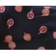 thumbnail image 4 of oneOone Georgette Viscose Fabric Pomegranate Fruit Printed Craft Fabric BTY 42 Inch Wide, 4 of 4