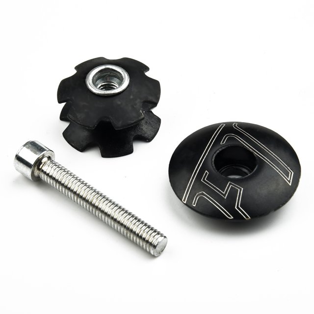 Bike Headset Star Nut&Top Cap Set for 1-1/8" 28.6mm Bicycle Front Fork Tube Part