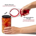thumbnail image 3 of Starfrit Multitool Opener, Opens Lids of All Sizes, Non-Slip Handles for Secure Grip, Built-In Seal Popper, Jar and Bottle Opener Tool, Easy to Use, Dishwasher Safe, 3 of 5