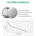 thumbnail image 3 of LiCB LR41 AG3 392 384 192 Battery 1.5V Alkaline Button Batteries (20 Pack), 3 of 8