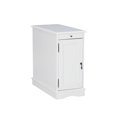 thumbnail image 1 of Ortiz Accent Table, White, 1 of 9