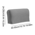 thumbnail image 3 of Office Chair Headrest Back Cover Hood | Half-Cover Back Protection Sleeve | Elastic Stretchable Seat Cushion Protector | Fits Desk Boss Chairs, 3 of 6