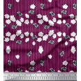 thumbnail image 1 of Soimoi Bande de Tissu Rayonne & Tissu Imprimé Artistique Floral 1 Yard 56 Inch Wide, 1 of 3