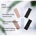 thumbnail image 2 of relayinert 9 Pieces Women Bra Buckle Reusable Adjustable Back Strap Holder 8-shape Nonslip Portable Underwear Control Belt Rope, 2 of 6
