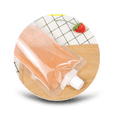thumbnail image 2 of 150 Pcs Sac Support pour Liquide 100Ml Étanche Sac d'Emballage pour Boisson Pochette à Bec pour Boisson Jus Lait Café Rangement, 2 of 7