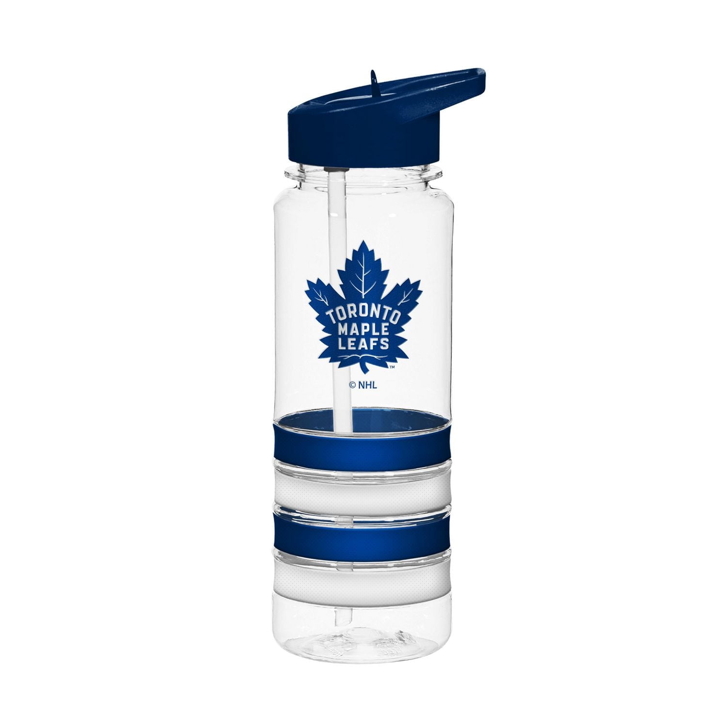 25Oz Team Color Banded Water Bottle Nhl Toronto Maple Leafs