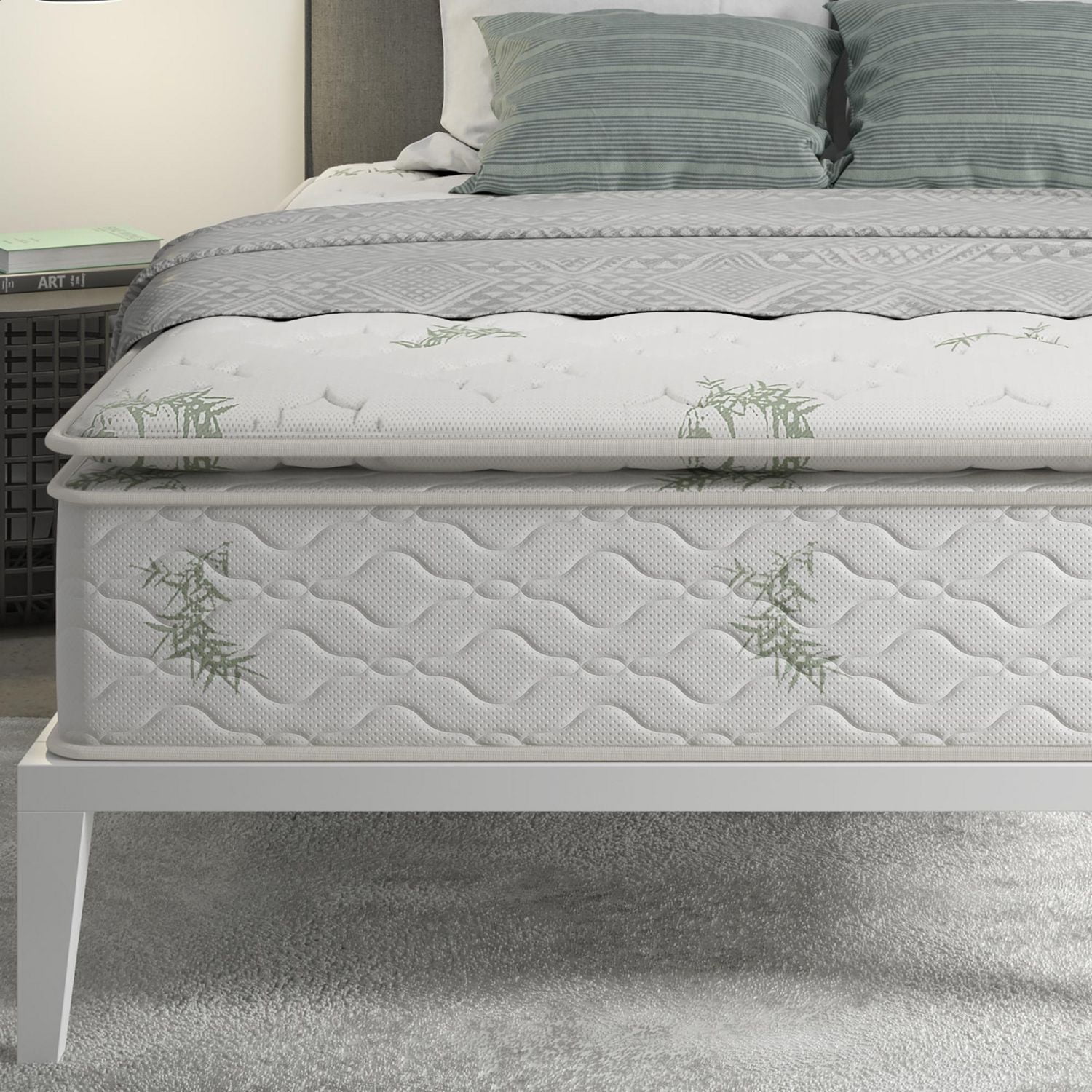 Matelas à plateau-coussin de 13 po à ressorts ensachés individuellement Signature avec mousse certifiée CertiPUR-US®