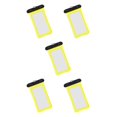 thumbnail image 3 of maskred Waterproof Phone Case Universal Cellphone Dry Bag Protection Accessory Yellow 5Set, 3 of 6