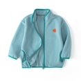 thumbnail image 1 of LOVZFMLL Jackets for Girls Kids's Teddy Fleece Top Zipper Jacket With Flannel Double-Sided Fleece Top Jacket 9-10 Years, 1 of 3