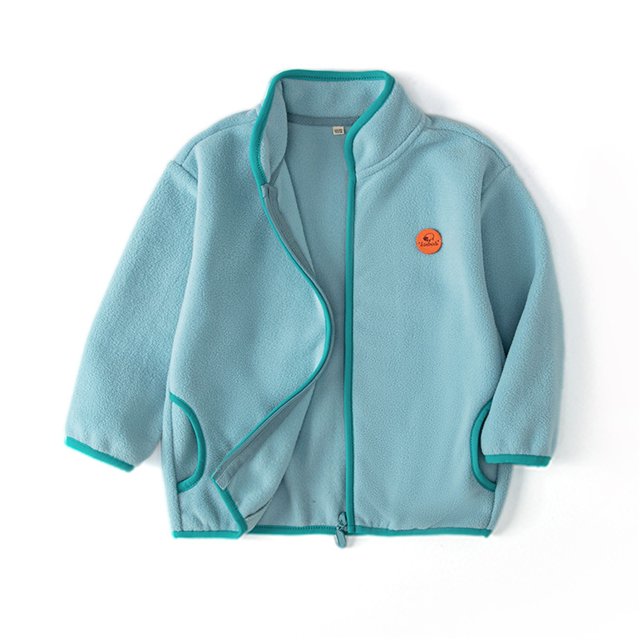 LOVZFMLL Jackets for Girls Kids's Teddy Fleece Top Zipper Jacket With Flannel Double-Sided Fleece Top Jacket 9-10 Years