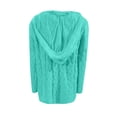 thumbnail image 4 of RKSTN Sweaters for Women Fashion Loose Large Size Color Hood Long Sleeves Sweater Tops Fall Sweaters, 4 of 7